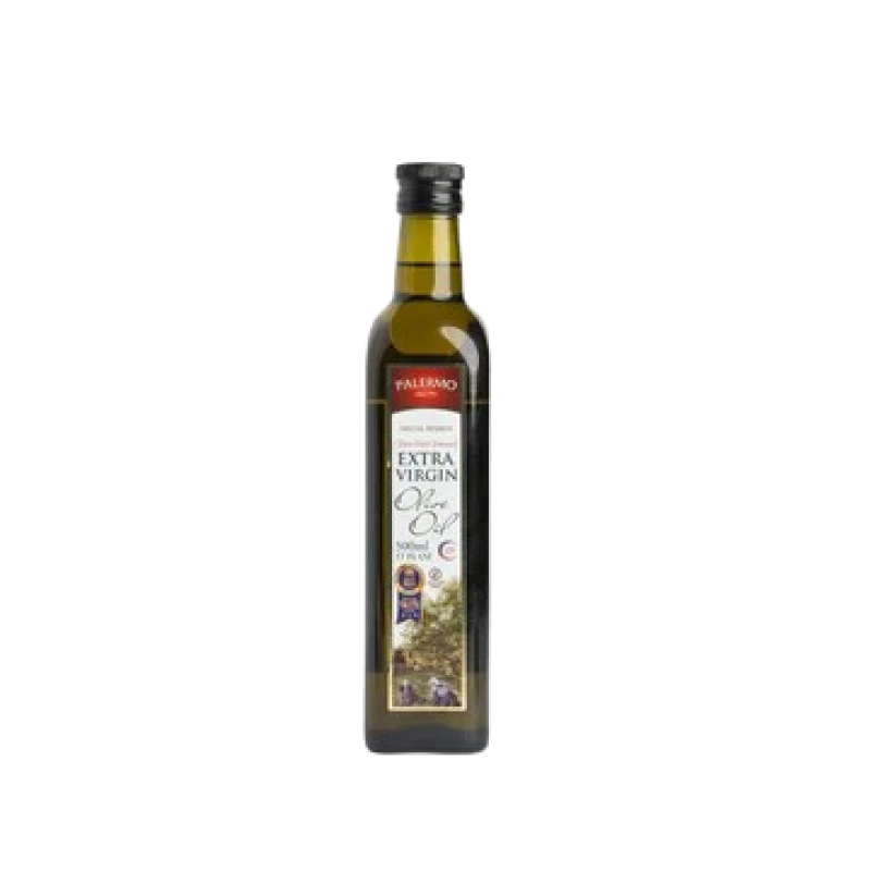 Palermo Extra Virgin Olive Oil In Dark Marasca Glass Bottle